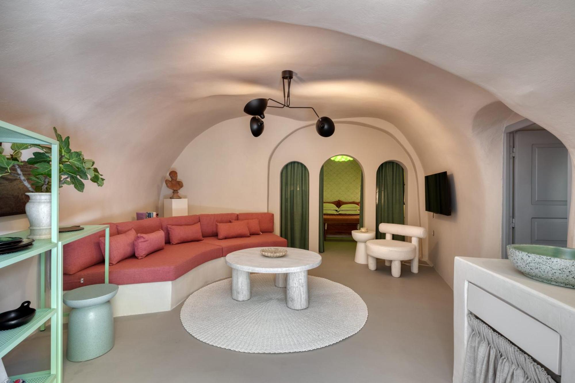 Hermes Cave House By Oias Local Cave Houses Extérieur photo